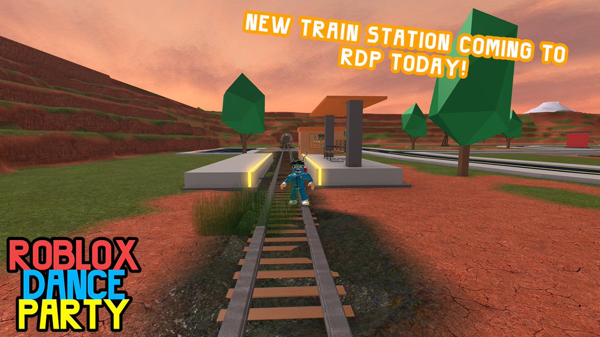Uwaisplayz On Twitter New Train Station Coming To Roblox - roblox dance party leaks update today roblox