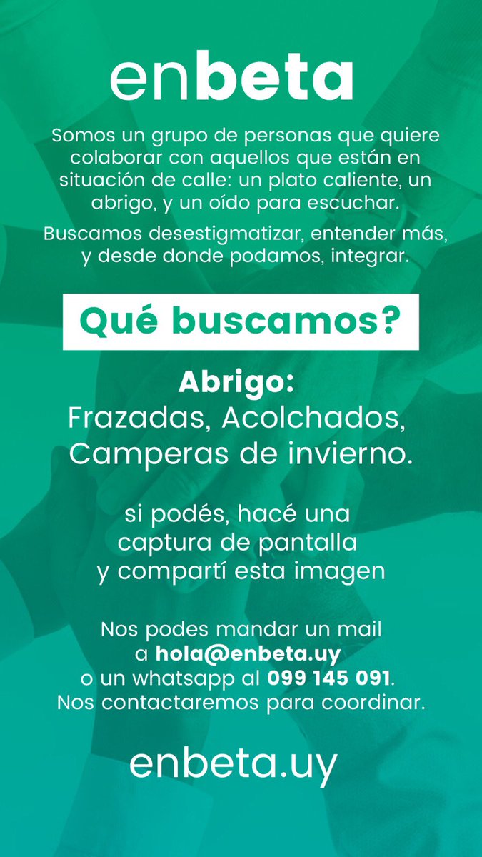 Ayudemos!   RT 🙏💪