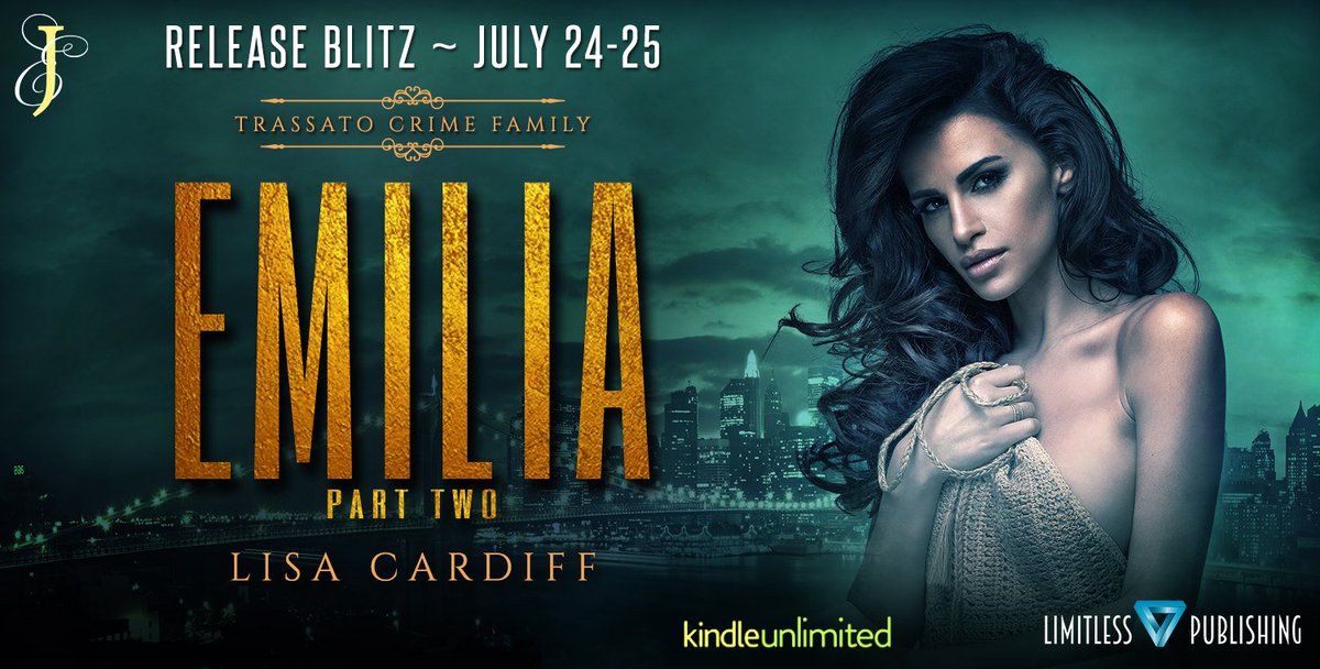 bookaddictanon's tweet image. ✰✰ NEW RELEASE + KINDLE UNLIMITED ✰✰
Emilia: Part 2 (Trassato Crime Family #4) by @lcardiff_author is releasing July 24th!
BUY NOW ⇒ amzn.to/2LudEv3
GIVEAWAY ⇒ bit.ly/2LsqEl2