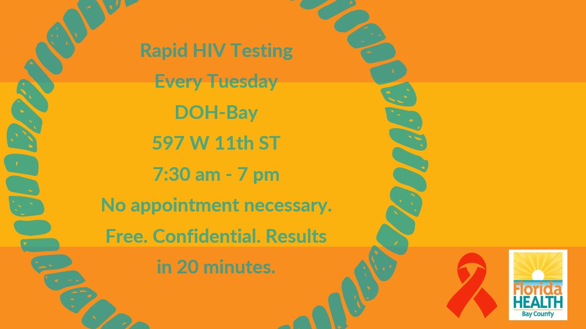 FLHealthEmerald's tweet image. DOH-Bay: It's #TestingTuesday. Come and see us and #KnowYour. #HIVTreatmentWorks #PrEP