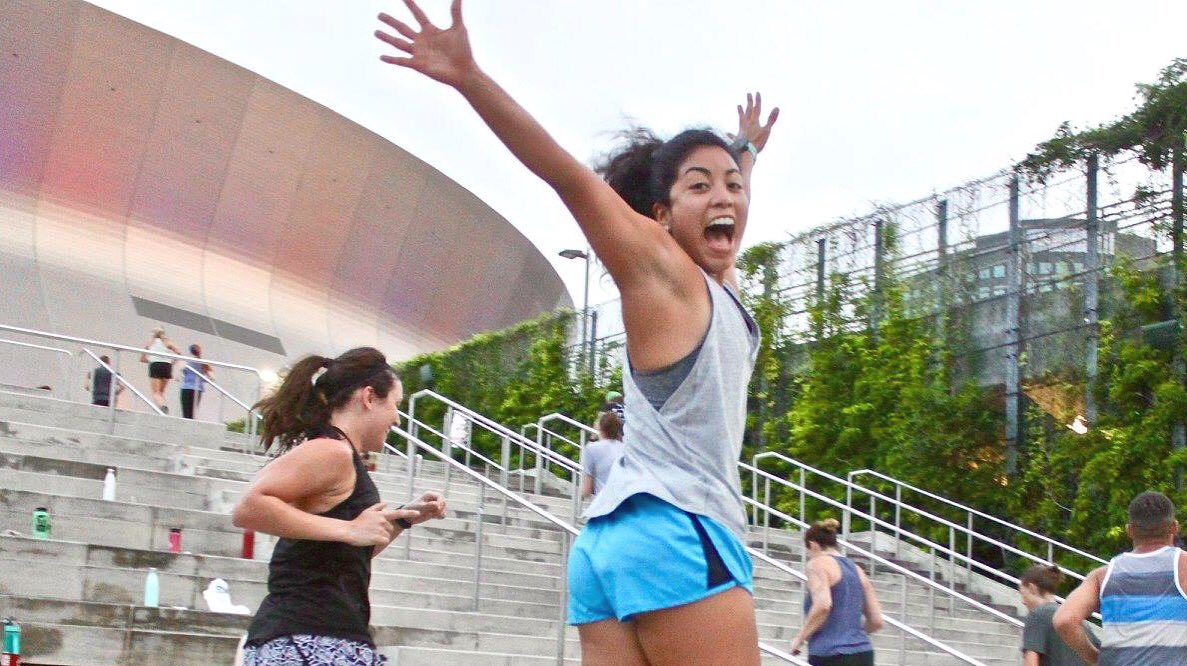 That Wednesday Eve feeling!!!!! Come celebrate Christmas in a July fo free. Rules and restrictions do not apply.  All you’ve gotta do is just show up. 

5:15 &amp; 6 AM. TOMORROW. Champions Square. #bringbacktheverbal