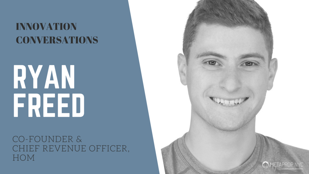 "We've built an environment where everything starts from a shared passion -- community, wellness and self-love." - Ryan Freed, Co-Founder and CRO at <a href="/iamhom_/">hOM</a>. Read Ryan's full interview in <a href="/MetaPropNYC/">MetaProp</a>'s Innovation Conversations at buff.ly/2A7hNAx #PropTech