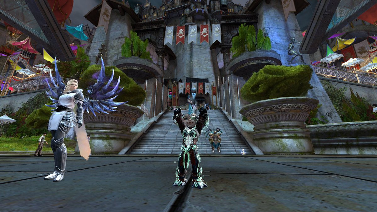 JebroUnity's tweet photo. LIVE - @GuildWars2 https://t.co/sqSpdIPU21 with Festival of the Four winds! Time to duel in the arena! #GW2 @TheoasisT #Twitch NOW! Giveaways on goals!! https://t.co/g7sX52Zo0v