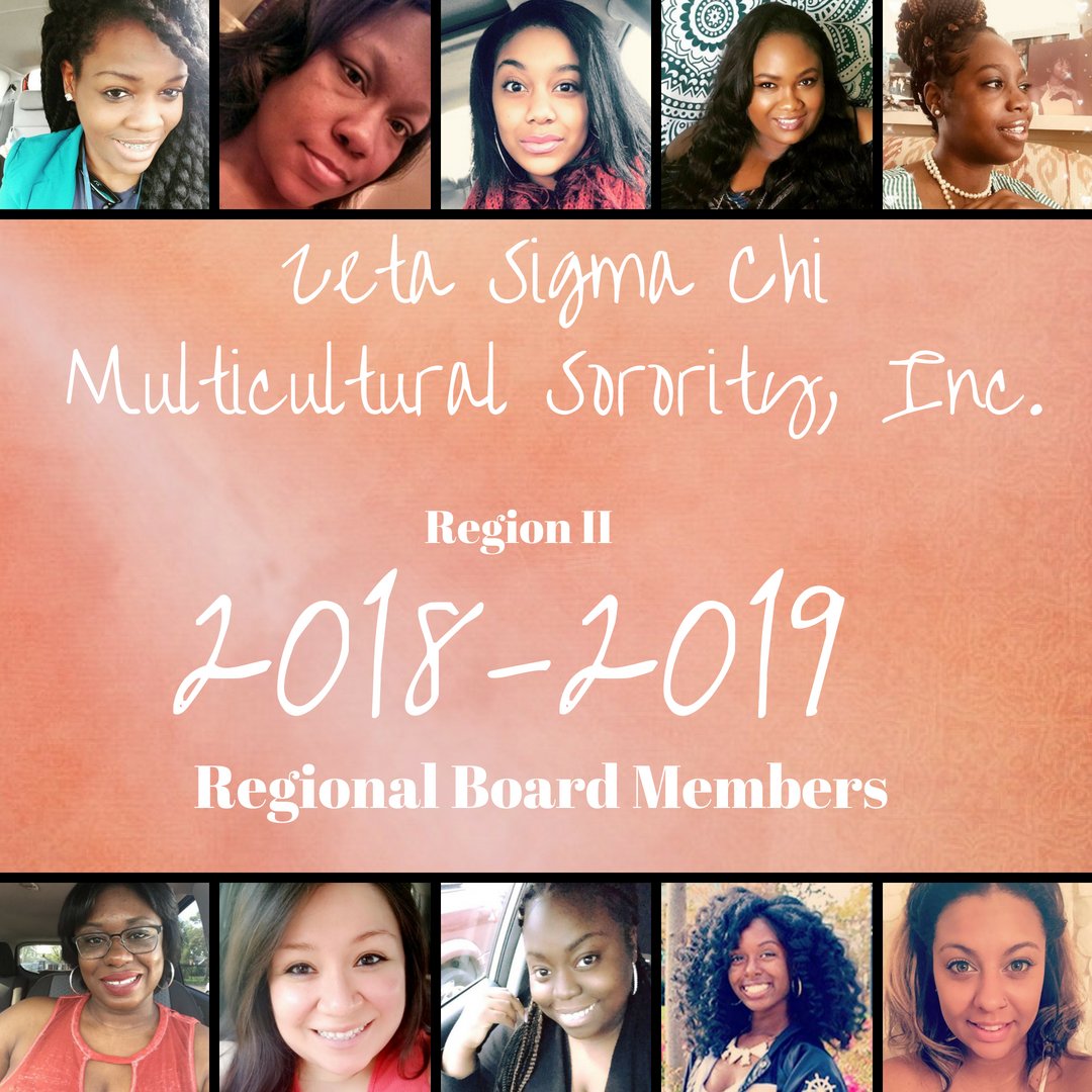 REGION2_ZSC's tweet photo. Congratulations to our new 2018-2019 Region 2 Board
#zsc #sorority #zetasigmachi #zchi #leadership #involvement #love #growth https://t.co/tVAKnDHOf2