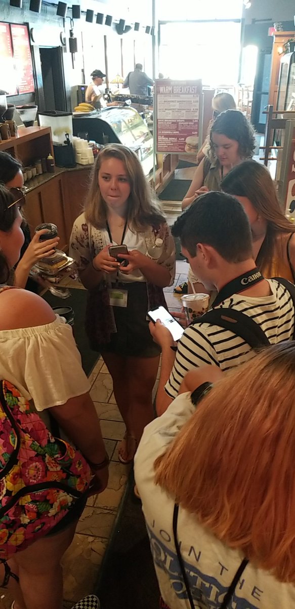 lizzy_wanders's tweet image. Clearly, the hippest kids in Iowa City. Best coffee. Must-go places to eat. Coolest Instagrams. Finest personalities. Having such a wonderful experience. #ISJW2018 #advancedgraphicdesign