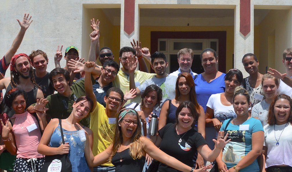 Oikoumene's tweet photo. "The church must work to address the enormity of challenges, including access to water resources, care for creation, and adequate health care", said @RevMatthewZRoss at a recent #WCC seminar on #Diakonia in Cuba. https://t.co/4FbJk1hurR https://t.co/ns1QQNsEkx