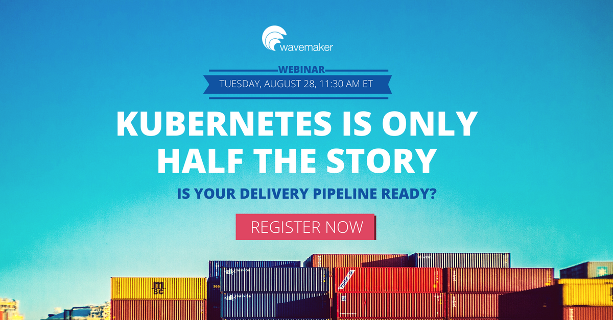 WaveMaker's tweet photo. [Webinar] Kubernetes is only half the story- to know more about container technology adoption within enterprises, register: https://t.co/8UDVQDs4rx

#Kubernetes #Docker #Containers #CICD #DevOps #DevOpsAutomation #ContainerizedApplicationDelivery #WaveMaker #HyScale #Webinar https://t.co/N60P7qRfIb