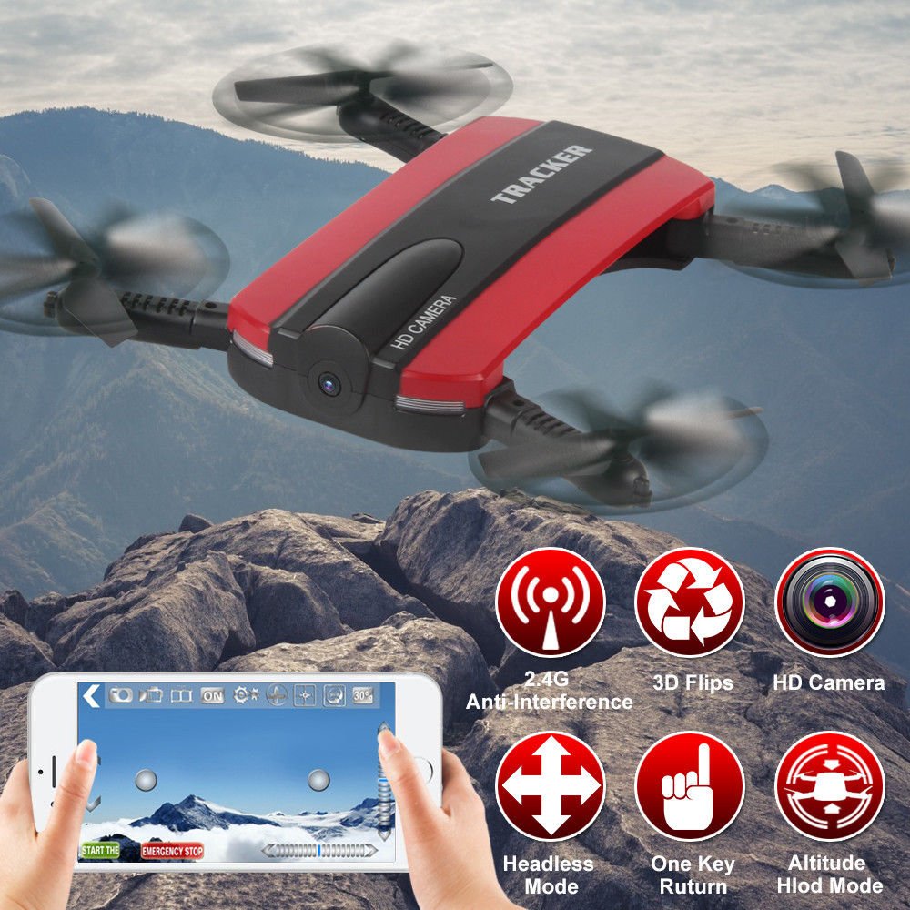 JXD 523W Foldable RC Quadcopter Drone WIFI FPV 2.4G 4CH Headless Camera Flips dlvr.it/QcdMqp