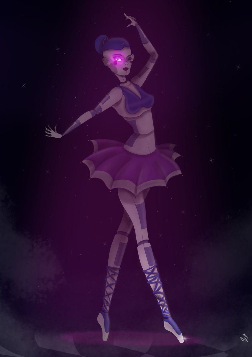 Debcraft Five Nights At Freddy S Sister Location Fanart Ballora Ballora Fnaf Sisterlocation Drawing Art