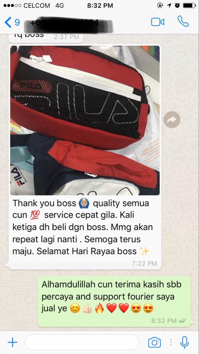 fourierstore's tweet photo. ANTARA FEEDBACK FEEDBACK YANG KAMI TERIMA.

ALHAMDULILLAH, SEMUA PUAS HATI🙏🏻

SO KORANG JANGAN RAGU RAGU LAGI NAK MEMBELI DGN KAMI.

INSHAALLAH SERVICE KAMI TIDAK MENGECEWAKAN ANDA❤️ https://t.co/0FPoIAWHuk