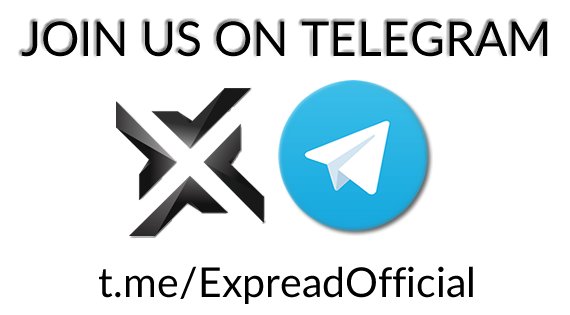 Join the official Expread Telegram: t.me/expreadglobal
Telegram is the best outlet for talking with other Expread supporters.