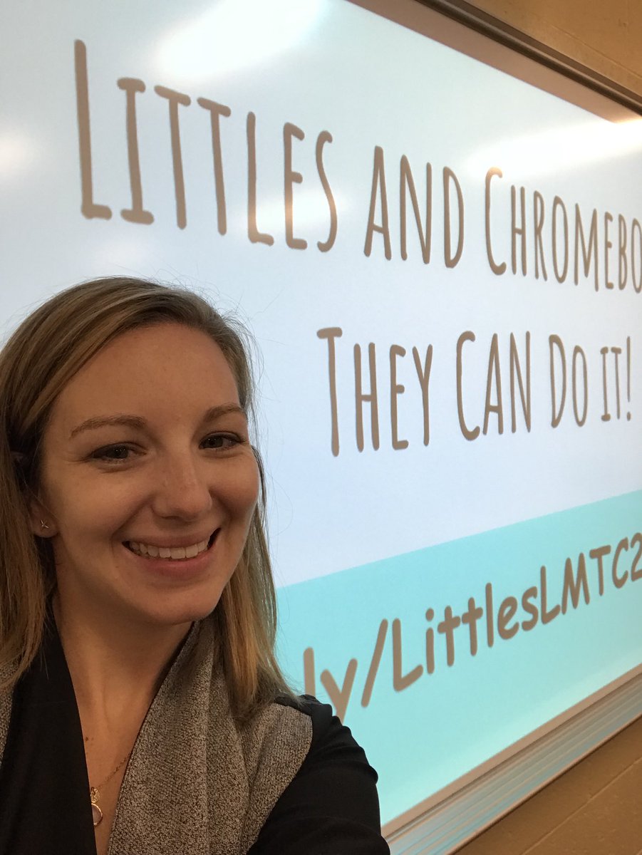 Ready to present @LakeMiTechCon! Come check out my resources for teaching Littles how to use Chromebooks! #gafe4littles #LMTC18 @PintoBeanz11 @WolvesWps