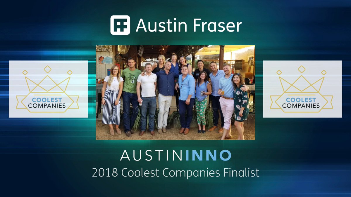 Well votes have been cast for the <a href="/AustinInno/">Austin Inno</a> All Around Coolest Company Awards, thanks to everyone for voting for us to win. On 16th we'll find out where we place!! Excited..... #ATXCoolestCos #ATX <a href="/AustinFraserAF/">Austin Fraser</a> #Thankyou 😎👍