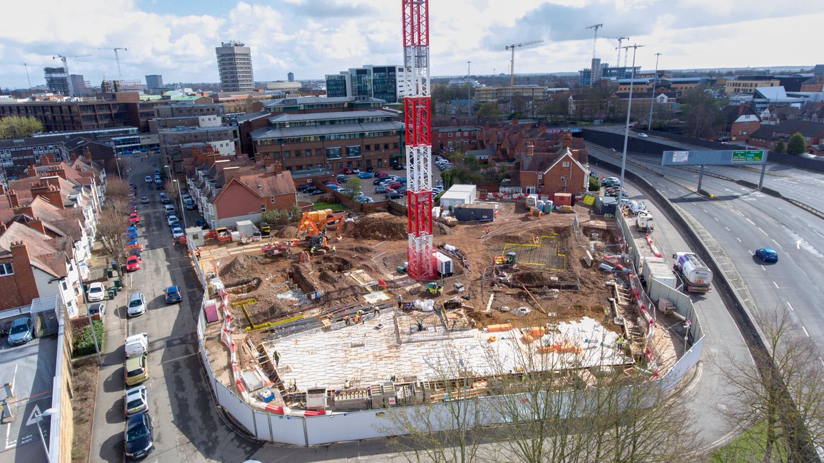 Three months later... #progress at our Friars Road #StudentAccommodation scheme in #Coventry.  #EmployersAgent #QuantitySurveyor <a href="/CrosslaneGroup/">Crosslane Student Developments</a> <a href="/Prime_Student/">Prime Student Living</a>