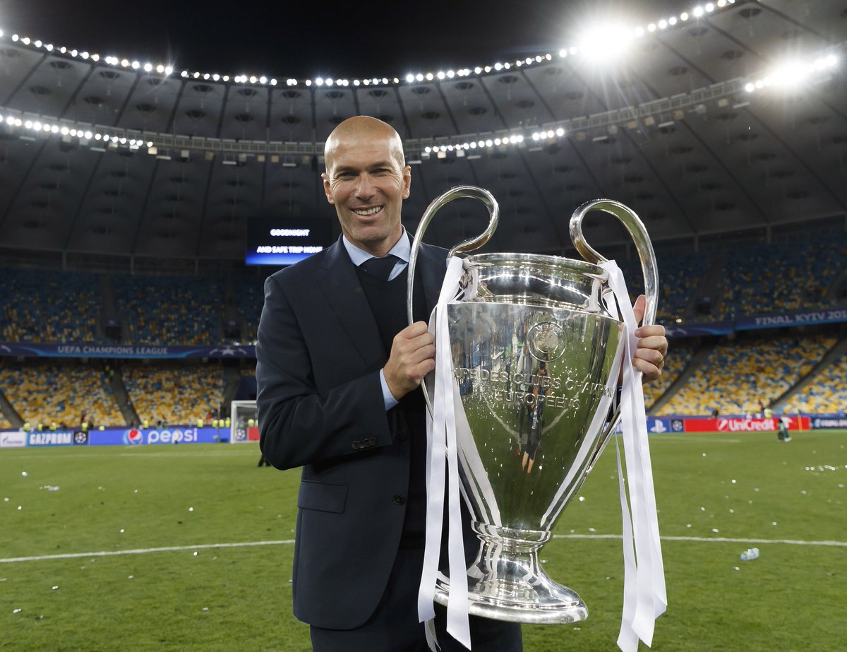 zidane uefa champions league