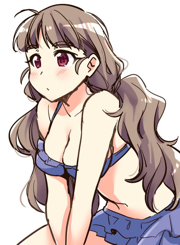 神谷奈緒 「水着奈緒詰め02 」|みづしま亜留のイラスト