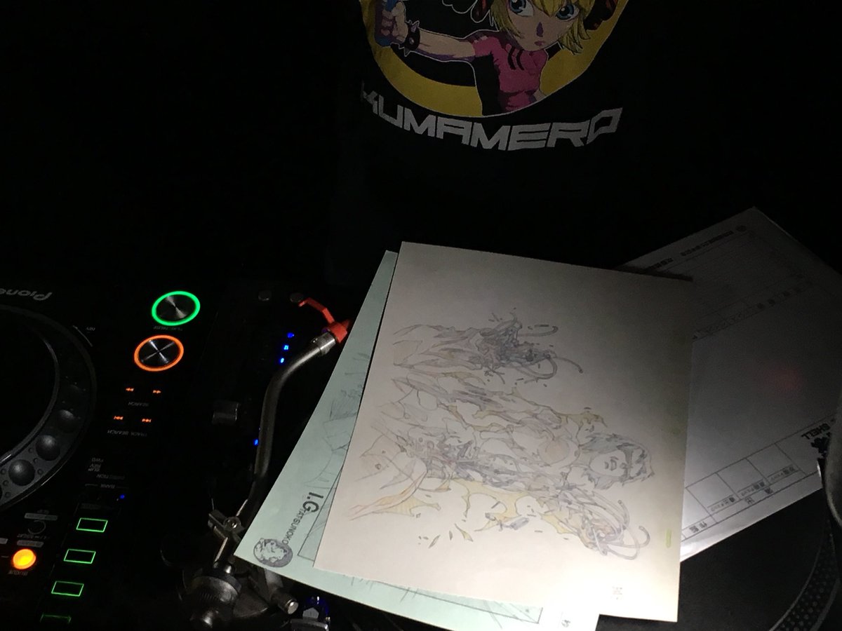 gonoi's tweet image. まさかの攻殻機動隊の原画。 #mijkvandijk #DOMMUNE #攻殻機動隊 #Ghostintheshell