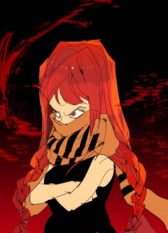 「辛味おねーさん 」|出水ぽすか(ポ～ン）🦉🎃🦈のイラスト