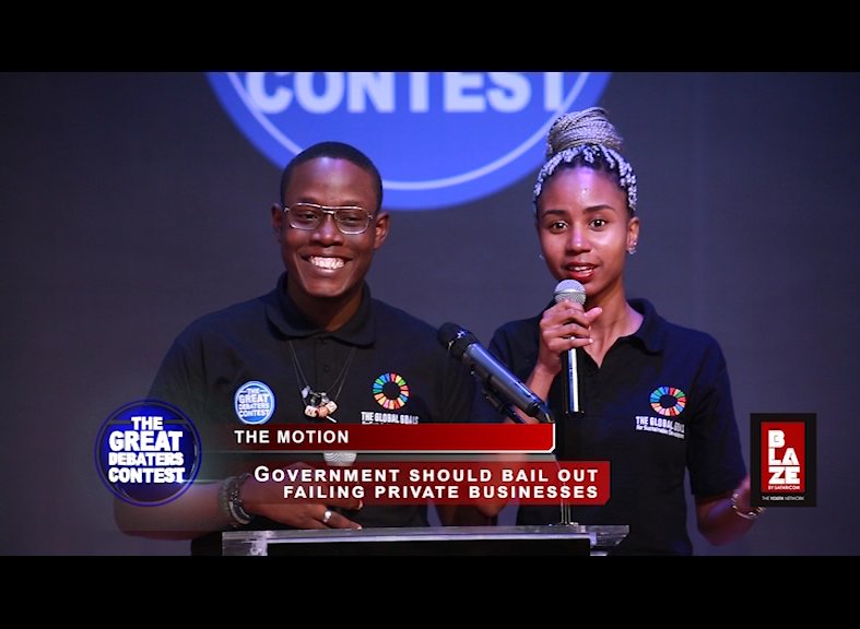 JackChristian20's tweet photo. Retweeted Julie Gichuru (@JulieGichuru):
Do you think the government should bail out failing private businesses? Share your thoughts under #GDC4SDGs. Watch the ongoing debate on @KBCChannel1 now. #GDCSn7 #SemiFinals @BLAZEKenya ^BK https://t.co/sjqk9Xg8fj