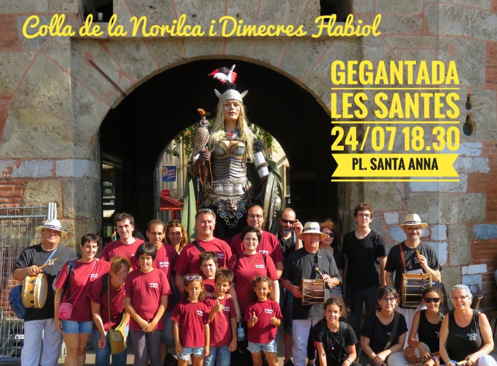 AVV_Via_Europa's tweet photo. #gegants #Norilca #culturapopular #lessantes #Mataró https://t.co/Q44ttcP2ml