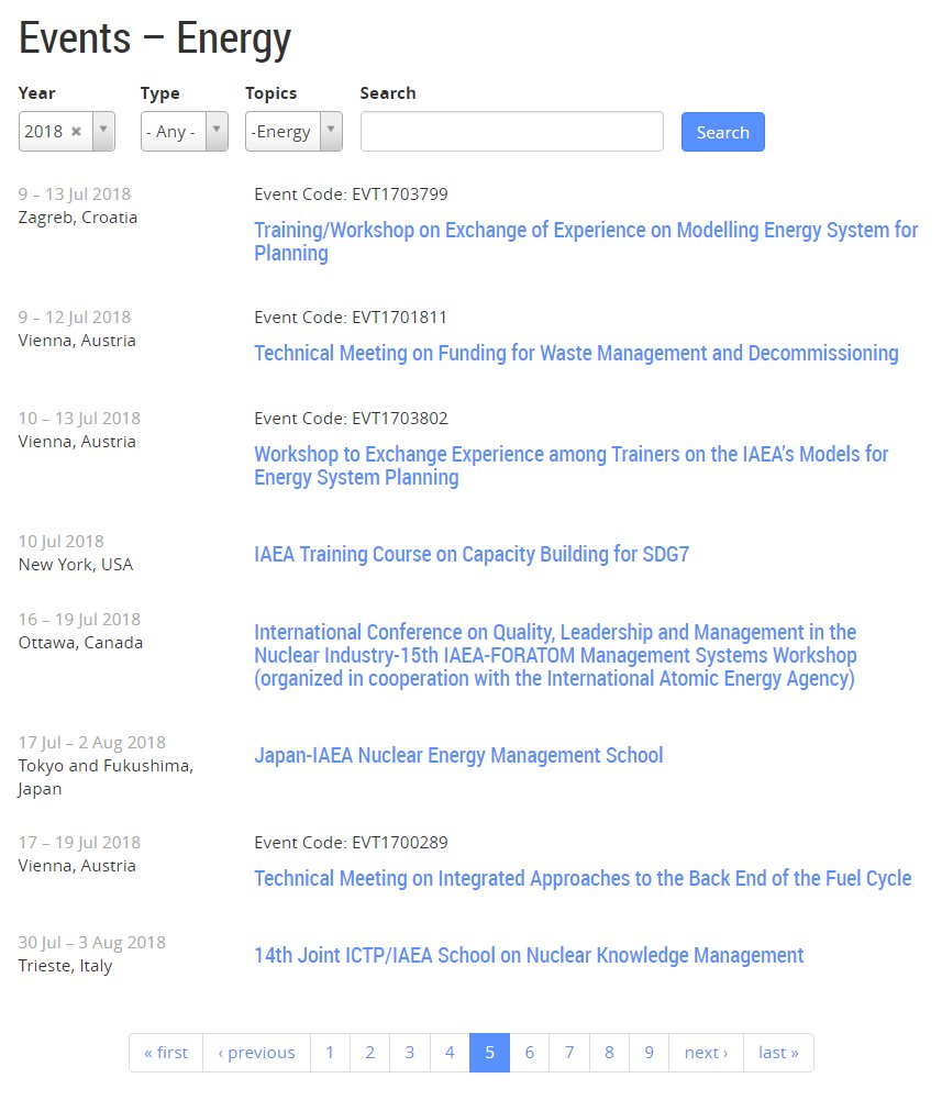 IAEANE's tweet photo. From #Uranium to #SpentFuel, Financing to #FastReactors, #ClimateChange to #ManageNuclear, #IAEA's
🤝Technical &amp; Research Coordination Meetings
🏫Training courses &amp; schools
help share experiences &amp; come up with great ideas. 

Here are all our 2018 events! https://t.co/DNHkiPtfMh https://t.co/jZBm6ijezL