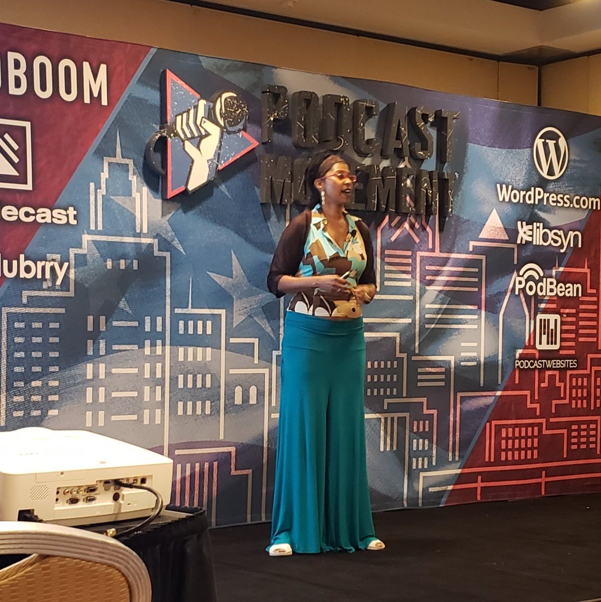 So excited for this session on stealth strategies... lessons from #Wakanda from <a href="/GetRadiant/">Phyllis SHU Hubbard</a>! #PM18 #nonprofit #nonprofitpodcasts #BlackPanther