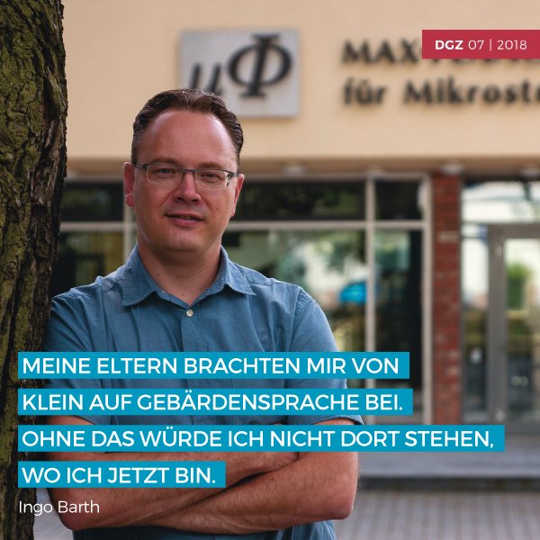 glzeitung's tweet photo. Wie schafft es ein #Gehörloser zum #Quantenphysiker mit eigener Forschungsgruppe? Dr. Ingo Barth verrät hier das Geheimnis seines Erfolges. Seine Story in der neuen DGZ!
https://t.co/3X3b3xdnjW https://t.co/Cq0zNkICSP