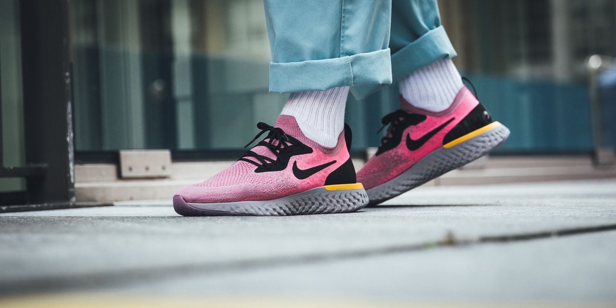 nike epic react flyknit plum dust