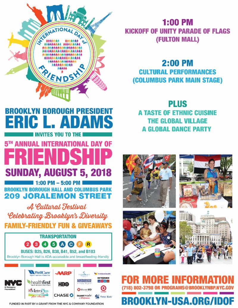 MS442Brooklyn's tweet photo. Brooklyn's International Day of Friendship!
#BrooklynFriendship #EricAdams #Friends #stingers #MS442 https://t.co/anieWKsyEm