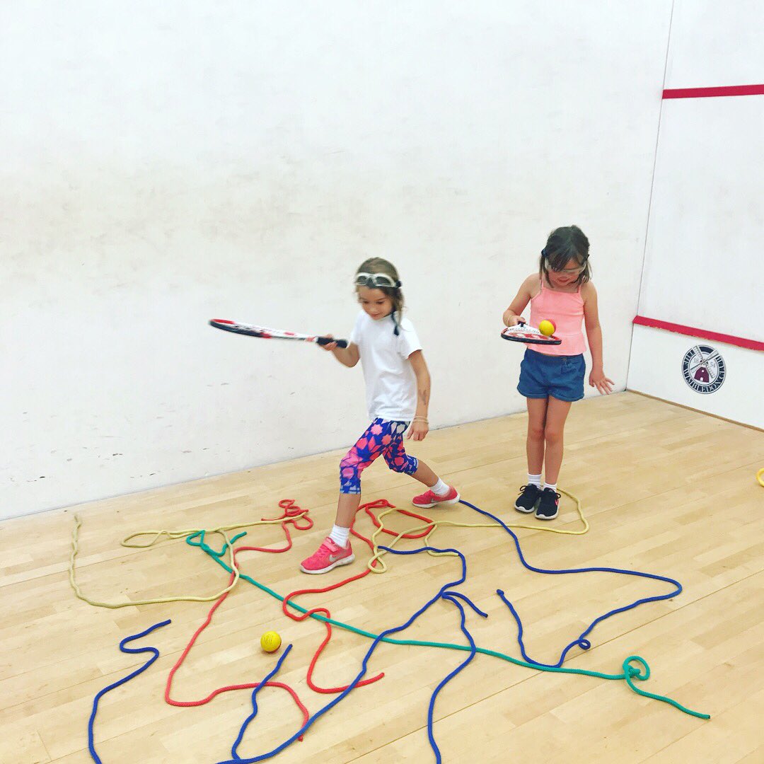 TWCsquash's tweet photo. TWC squash camps - week 2 #minisquash #watchoutforthesnakes 🐍🐍🐍 To sign up email: director@twcsquash.co.uk https://t.co/OBVziCMtwH