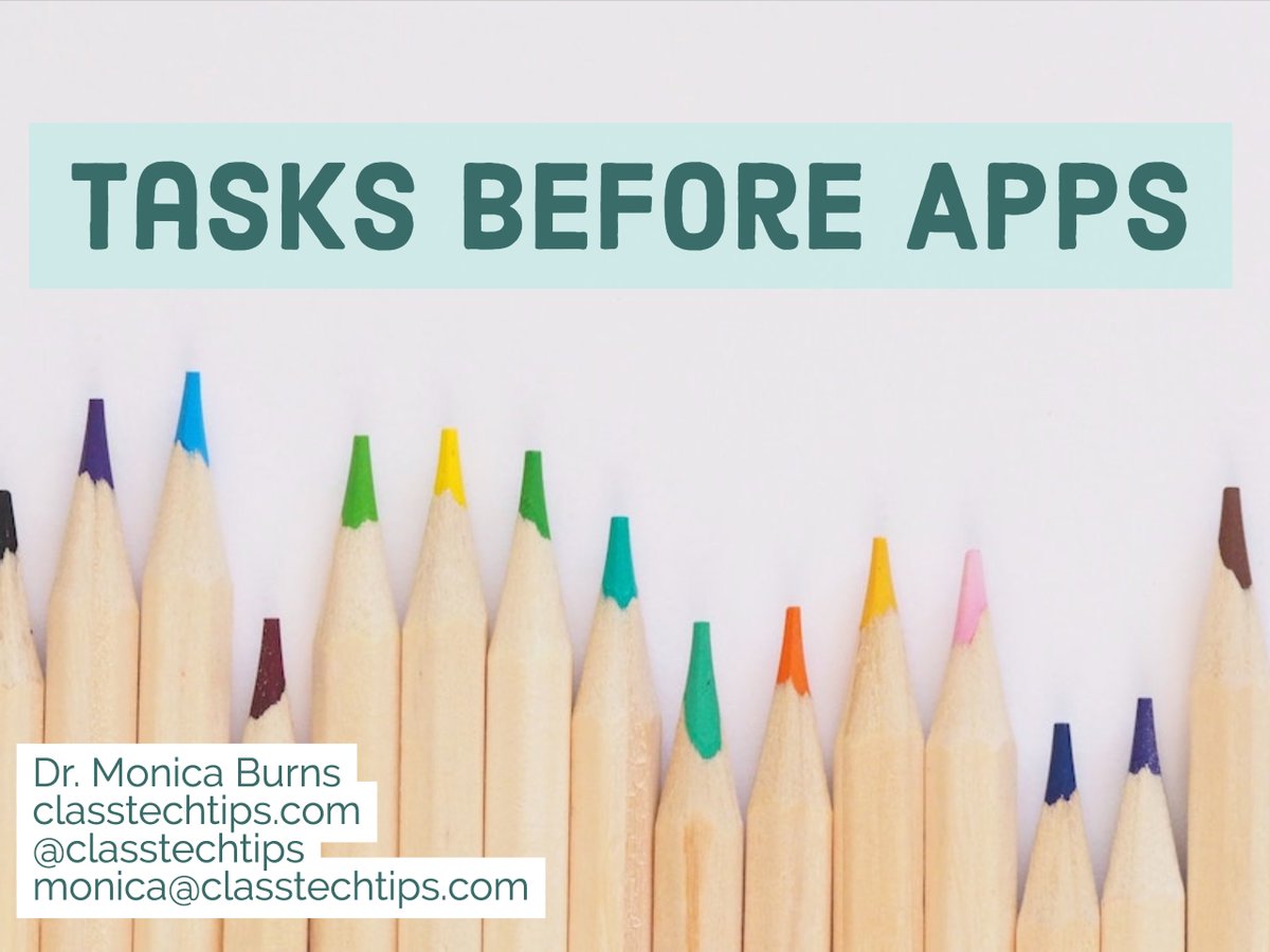 TechTia's tweet image. RT SimpleK12: RT ClassTechTips: Good morning #ichampion18!
🗓 Join me today for sessions on #TasksBeforeApps and #TamingtheWildText
▶️ Resources: classtechtips.com/ichampion