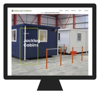 Brand new website launched earlier this month: cabinsandcontainers.co.uk