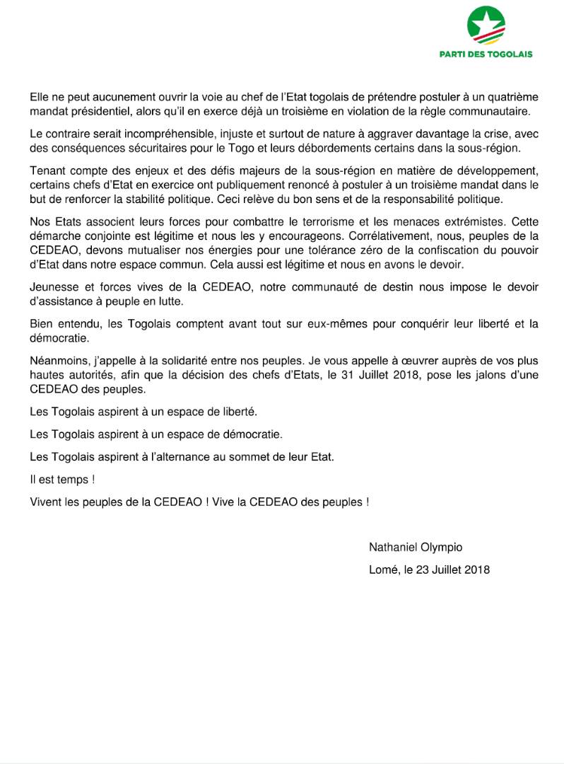 KatakouFovi's tweet photo. Agissez maintenant , c'est mieux que de venir pour éteindre le feu . Ne nous poussez pas à laisser tomber le rameau d'Olivier @BalaiCitoyen @ecowas_cedeao @RomaricsonA @luchaRDC @FrontC_TGDebout @FrancoisPatuel @EmmanuelMacron @TheBeninBot @civ225 @NigeriaNewsdesk #Togodebout https://t.co/oN2sLyTmI0