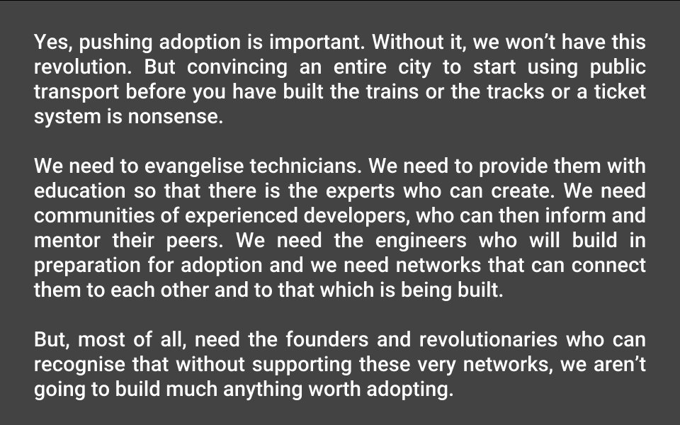 HATCH_network's tweet image. What is HATCH and why do we need a network of blockchain engineers?

Here is @HershyatHatch's answer