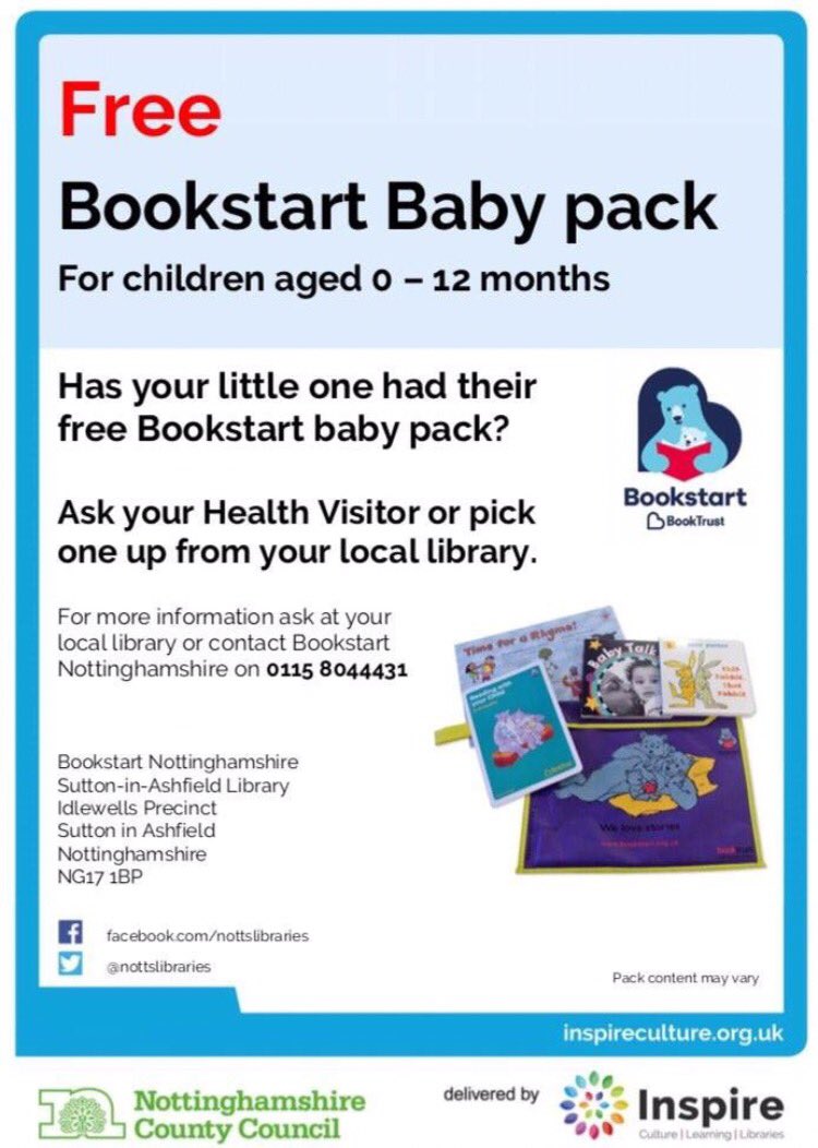 bookstart baby pack