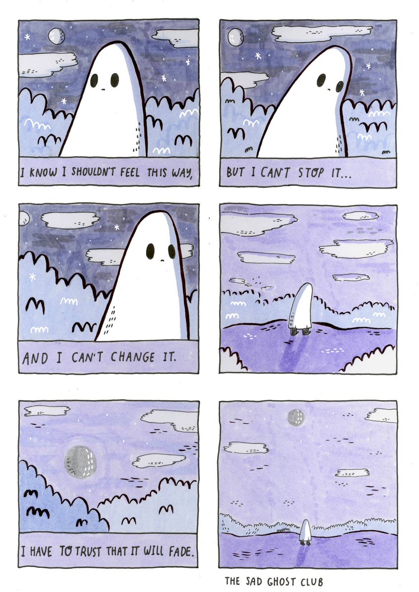 Another favourite from our NEW ZINE - Still Trying. A 24 page full colour comic book zine centred around a wide variety of ghostie stories and experiences <3 Find it here - https://t.co/mkbwOfdVAN