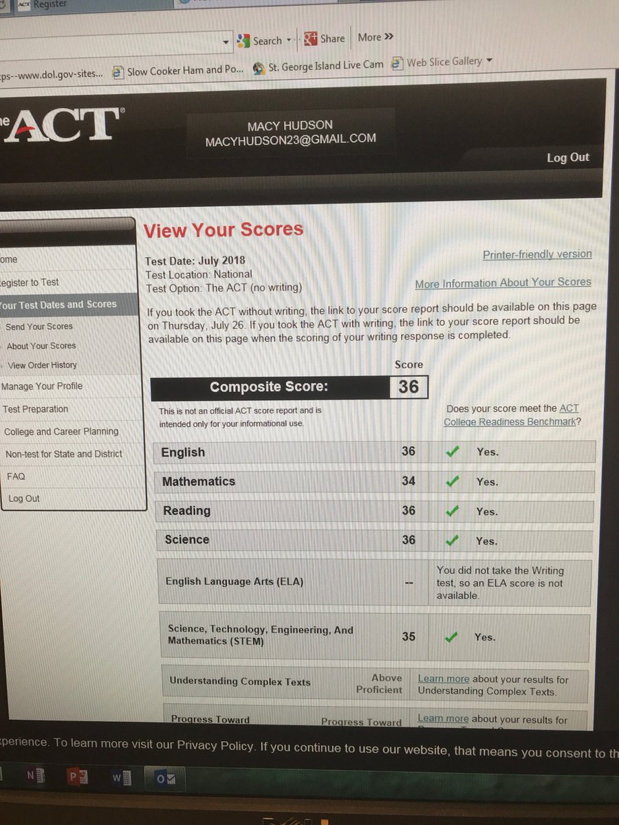 ACTprep's tweet photo. Congrats to @macy_hudson from @LNSTEMAC for achieving a 36 on her ACT! All the credit goes to her and her teachers at L&N because she started our program with a 34. Way to be awesome! @BeckyAshe @LNcounsel https://t.co/rWPJ6ODmV1