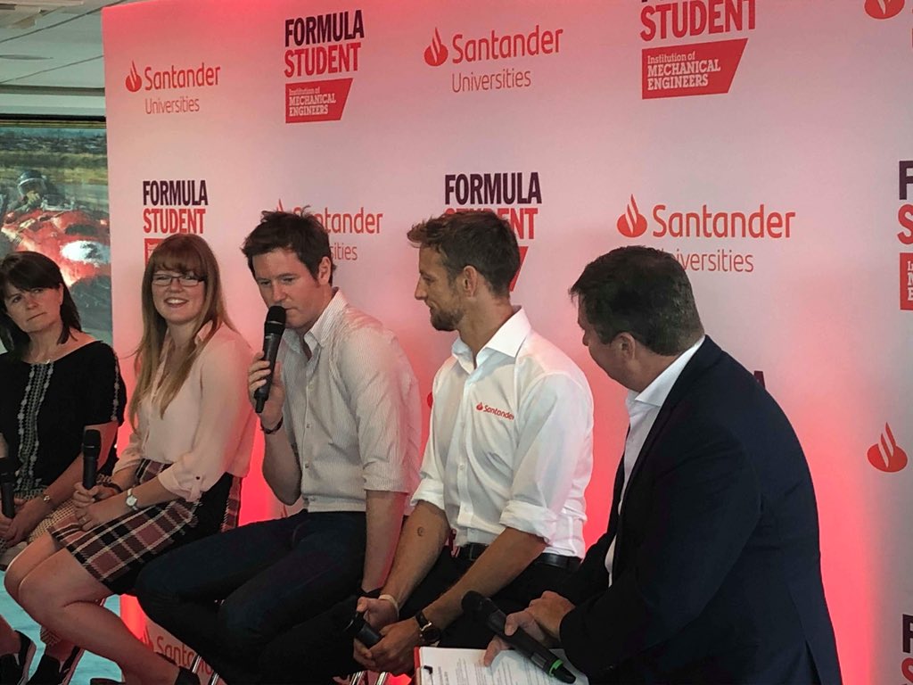 RacingNewcastle's tweet photo. NR @SilverstoneUK for @FormulaStudent - The team had the pleasure of attending the Santander Universities event at the @BRDCSilverstone. Great insights into leadership, teamwork, STEM and the importance of female presence within motorsport #FS2018 #FSUK https://t.co/e6zIXo7X5z