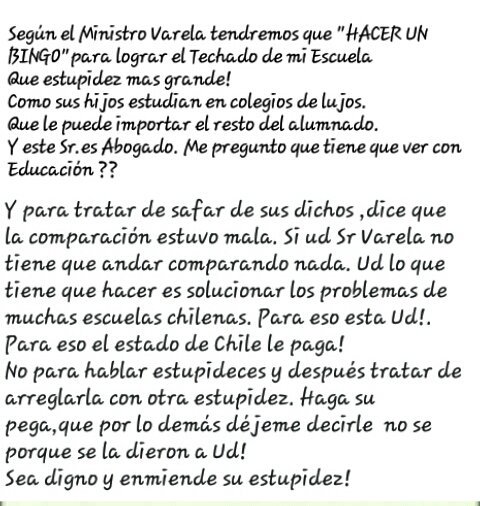coloalba's tweet photo. Que rabia Sr Varela
Estupidez a flor de piel 😕😡 https://t.co/ol9m8qDStp