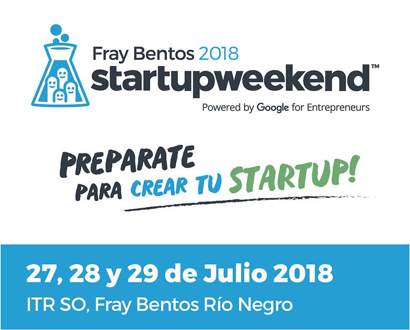 Ideingenio's tweet photo. ¡Es este finde! Llega el #StarupWeekend Fray Bentos y vos no podés faltar.
Si tenés una 💡idea o querés desarrollar una, es tu oportunidad para trabajar en equipo, capacitarte, recibir asesoramiento de expertos y hacer networking.
Inscripciones: https://t.co/fSgyrtdpgy https://t.co/zcMYHeUWS2