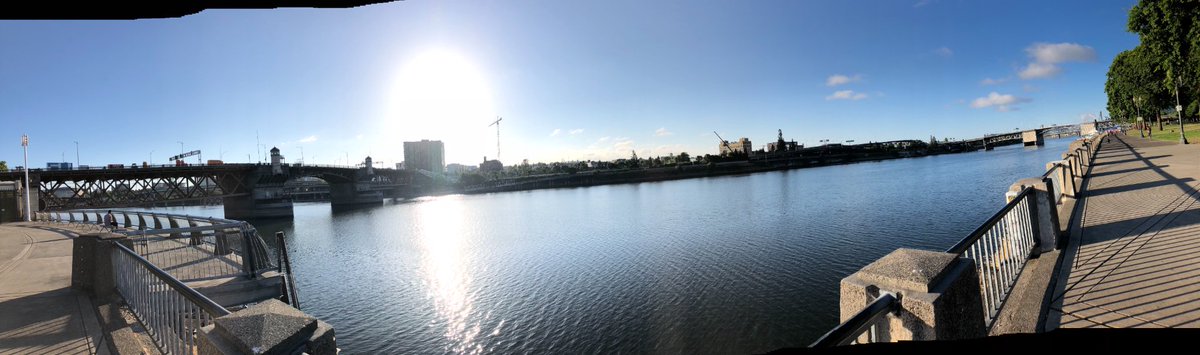daniyal_jafree's tweet photo. Had a spectacular time at @___SDB___ in Portland this weekend. Loads of inspiring interdisciplinary work & ideas to take back to the UK! Thanks to #BSDB for sponsoring my trip. I also used to hate running, but with such views along the riverside, I’m now quite a fan... #SDB2018 https://t.co/ryhSbq2bOs
