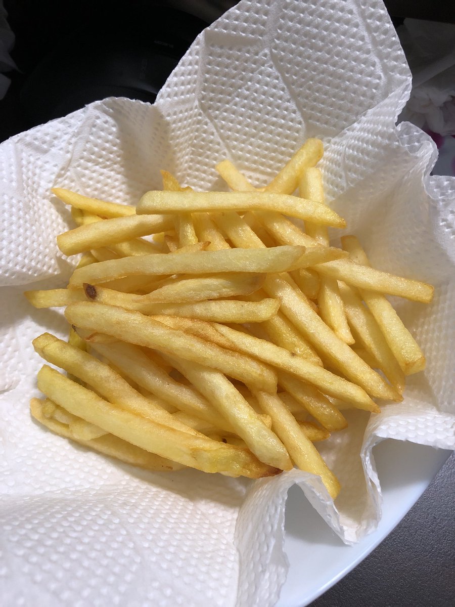 頭が痛いのでポテトを揚げた Twitter Search