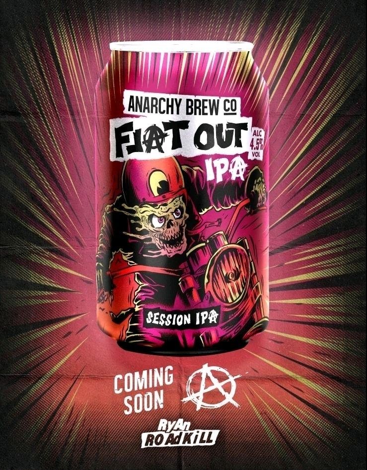 AnarchyBrewCo's tweet photo. New Brewery. New Branding. New Beers.
#ONTHEMOVE #ANARCHY #ryanroadkill #craft #beer #canned #craftnotcrap https://t.co/o6tQngmmTa