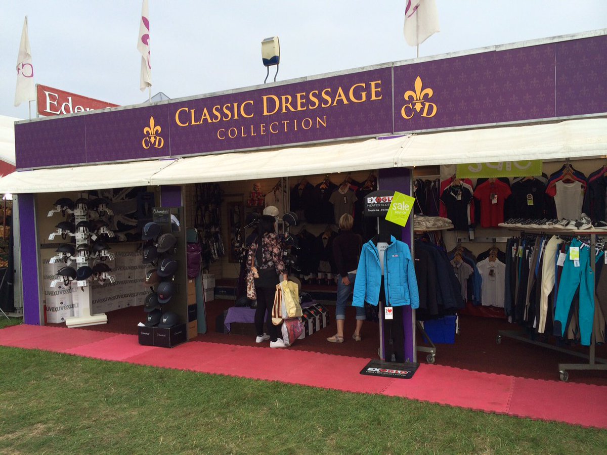 On our way to Dressage at Hickstead <a href="/DressHick/">Hickstead Dressage</a> with loads of gorgeous gear - come and see us for riding boots, safety helmets, breeches, bridles and lovely clothing