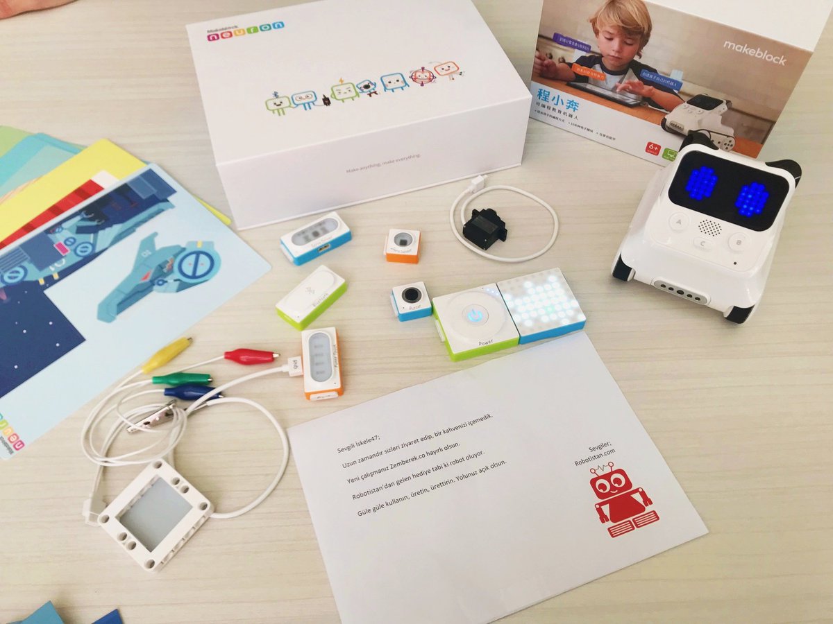 Sizi seviyoruz ❤  @Robotistan 
Kahveye de bekleriz ☕

#makeblockTR #makeblock #robotistan