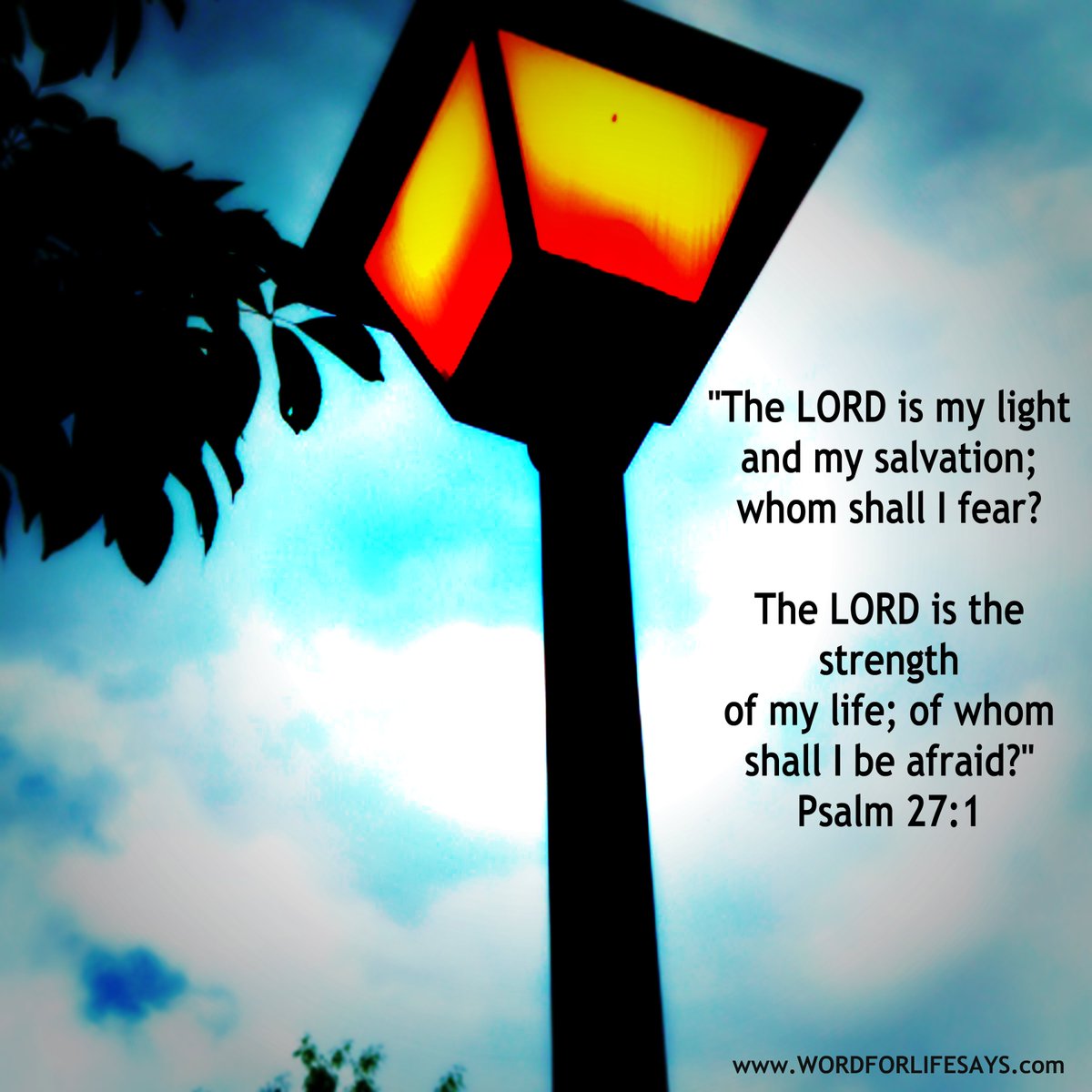 The LORD is my light and my salvation— whom shall I fear? The LORD is the stronghold of my life— of whom shall I be afraid? God Bless Bloodline Prayer Group