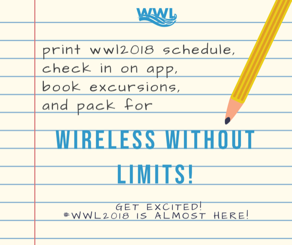 Check your #WWL2018 emails! We have important information that you won't want to miss! hubs.ly/H0d2Pzj0