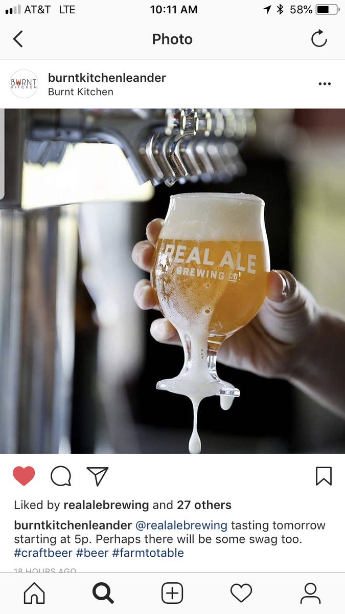 RealAleAustin's tweet image. Cool down with us tonight at #BurntKitchenLeander! 5-7pm 🍻🍻🍻🍻@RealAleBrewing