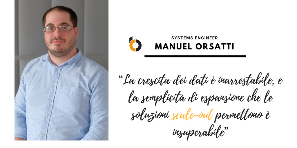 To_BCloud's tweet photo. E per la prima volta in camicia per il grande pubblico... ecco Manuel Orsatti.
Un astronomo con una grande passione per #storage e #bigdata.
#cloudoriented #BCLOUD #neverconventional #crew #team https://t.co/NSDeJR0rg2