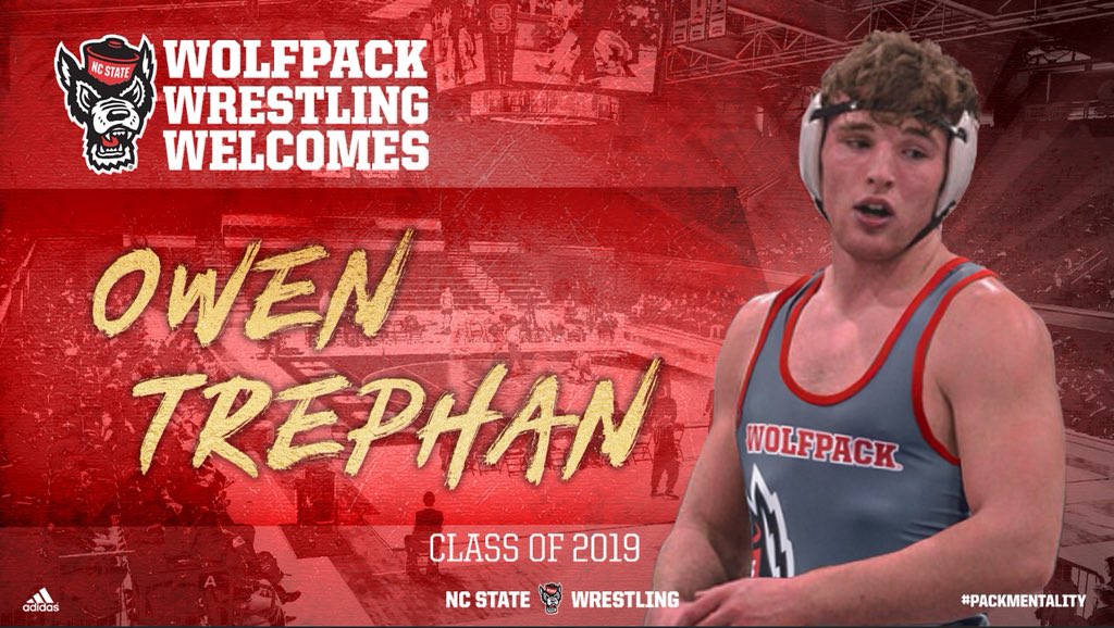 owentrephan_'s tweet photo. I am excited to announce that I will be committing to North Carolina State University to pursue my academic and athletic career. I would like to thank everyone who has helped me along the way especially my family. God Bless and looking forward to being apart of the Pack! https://t.co/2nk2ztJLKI